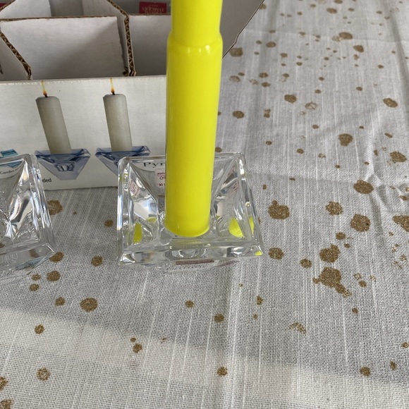 Cristal D’Arques Paris Candle Holders set of 6 - Picture 2 of 6